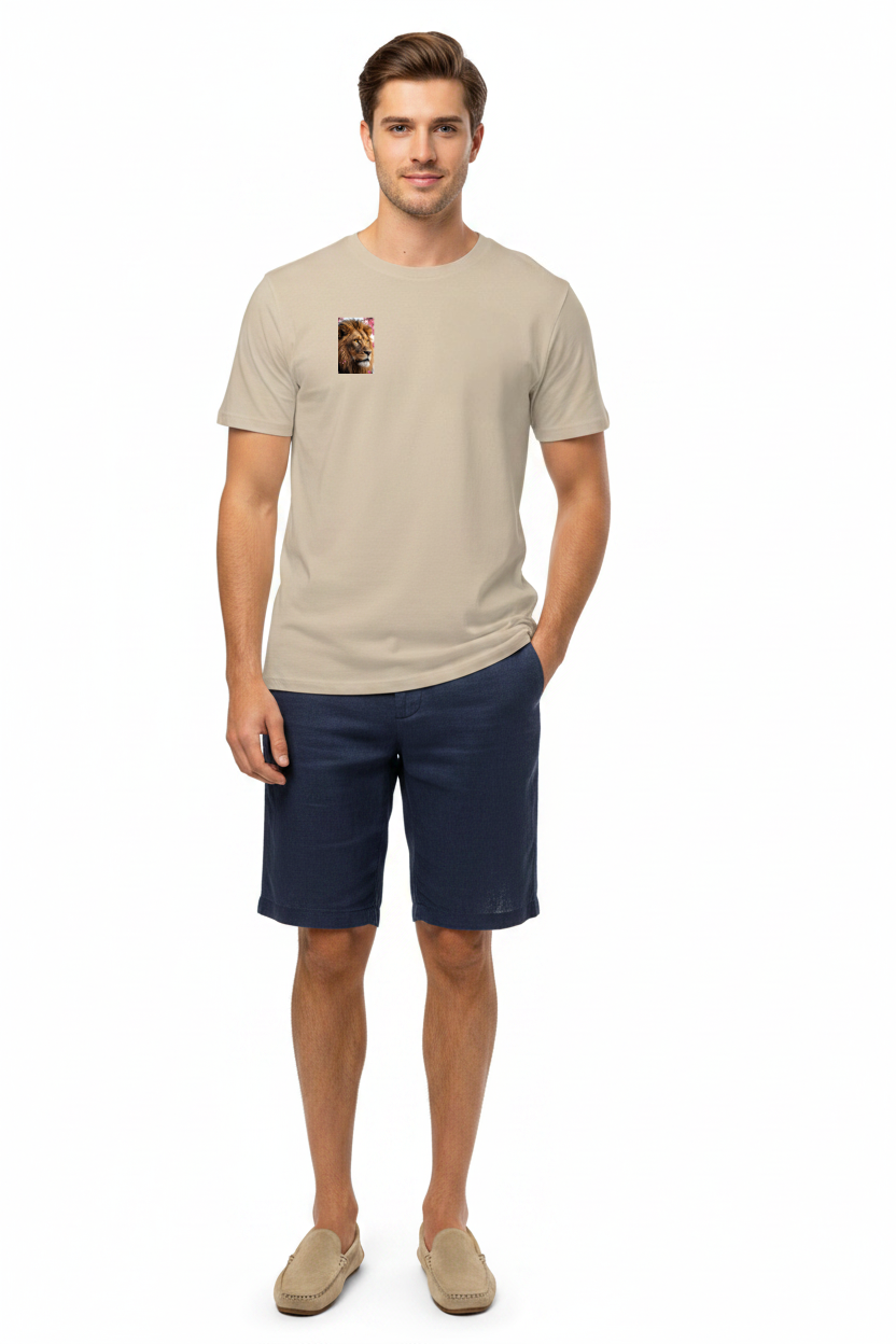 Summer Art collection lion WB/ Organic cotton
