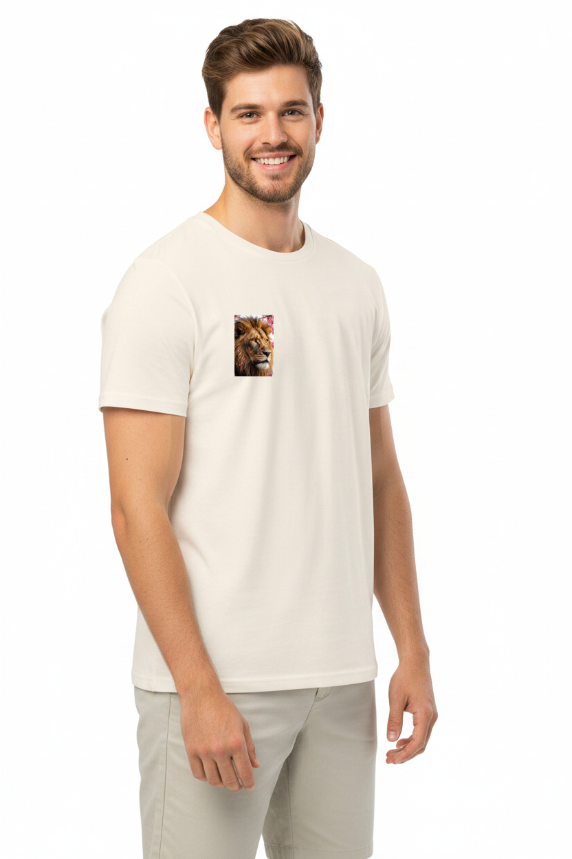 Summer Art collection lion WB/ Organic cotton